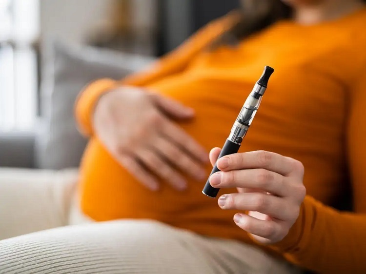 Vaping while pregnant is
